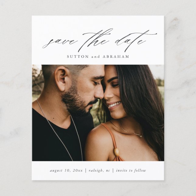 Foto do Script de Orçamento Salvar a Data (Frente)