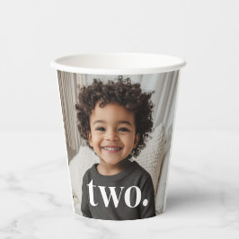 Foto do segundo aniversário - dois