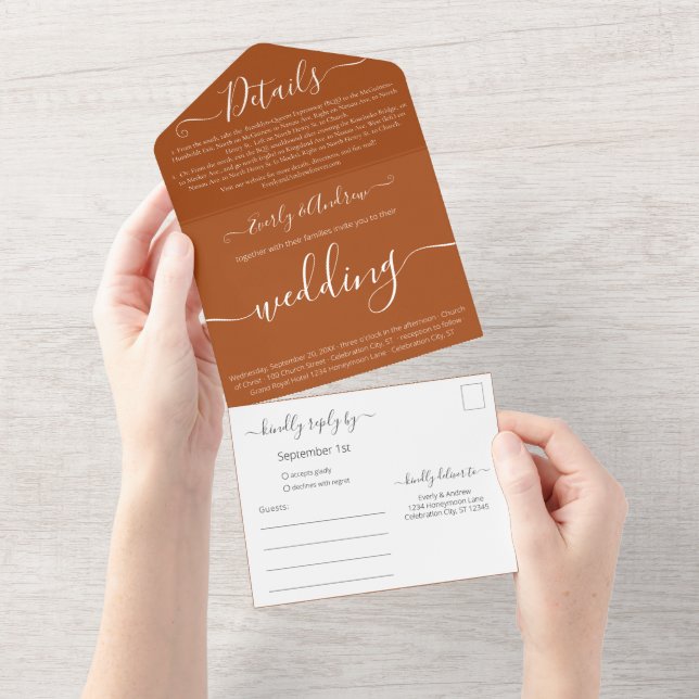 Foto do Simple Modern Adobe Clay Wedding (Aba destacável)