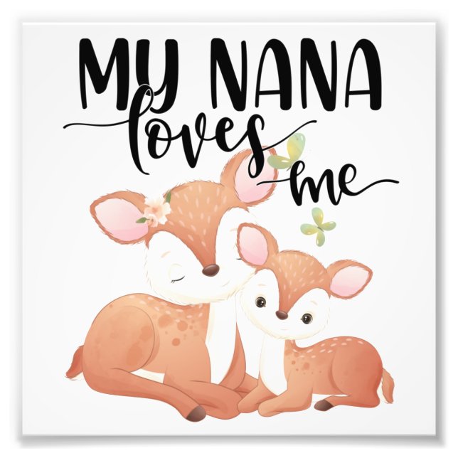 Foto Doe and Fawn Minha Nana me ama (Frente)