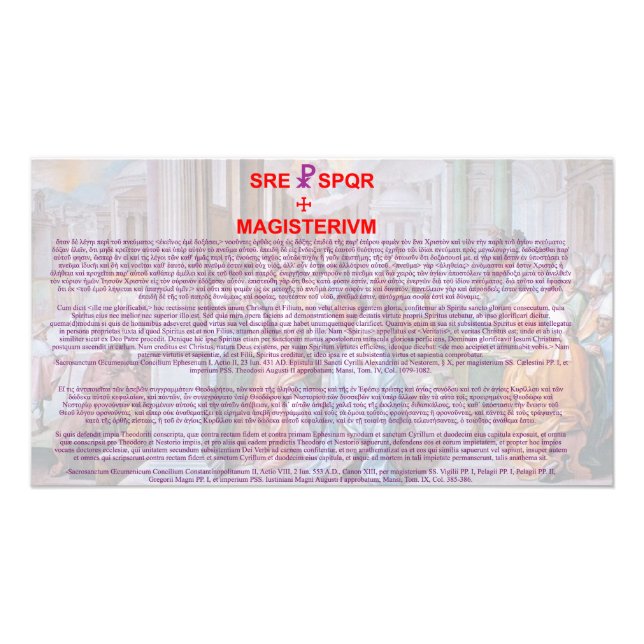 Foto Dogma de Fide Orthodoxa (Frente)