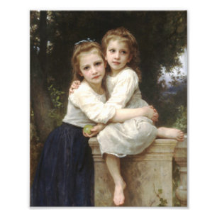 Foto Dois Irmã, 1901, William Adolfo Bouguereau