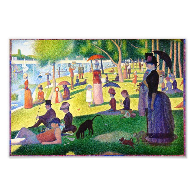 Foto Domingo À Tarde Na Ilha De La Grande Jatte (Frente)