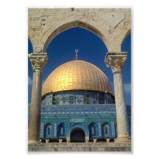 Foto "Domo da rocha, Jerusalém" impressão 5x7