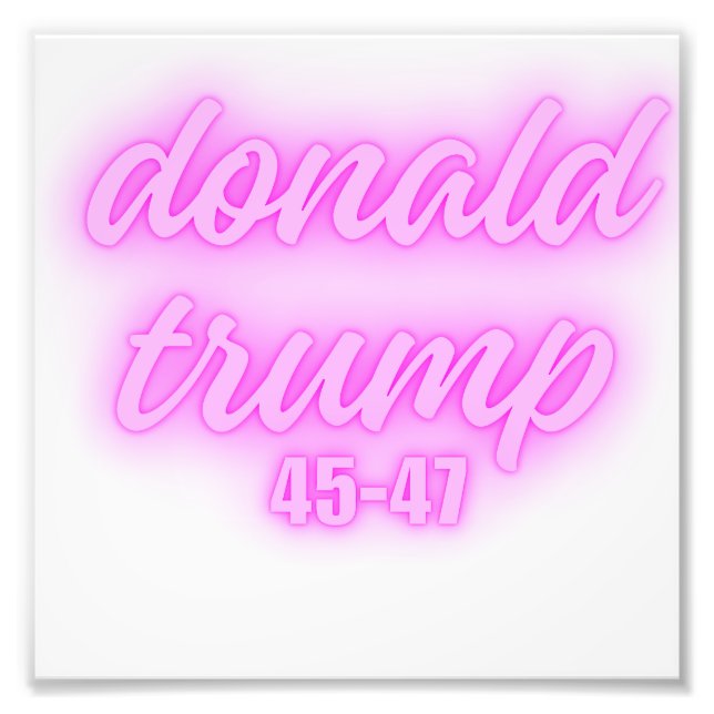 Foto Donald Trump (Frente)