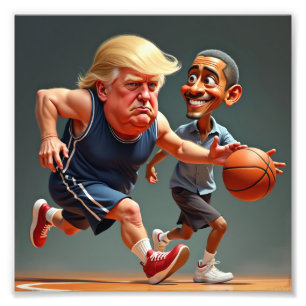 Foto Donald Trump Barack Obama