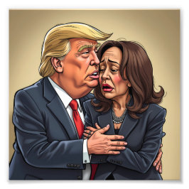 Foto Donald Trump Kamala harris