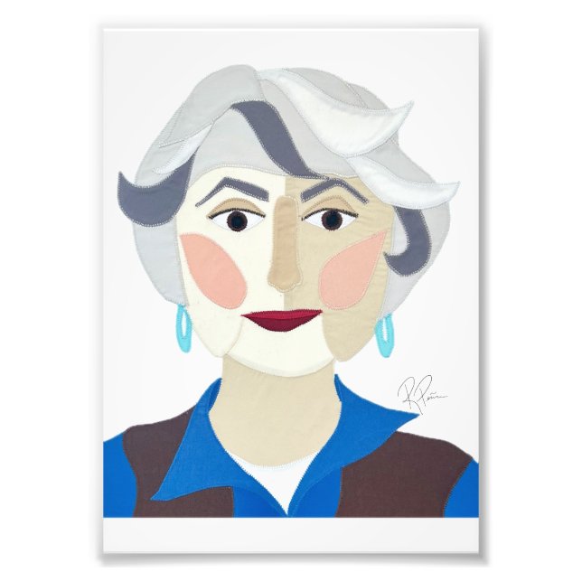 Foto Dorothy Zbornak - Impressão 5x7 (Frente)