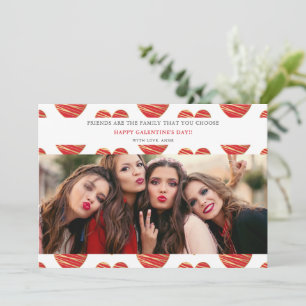 Foto dos melhores amigos do coração vermelho Feliz