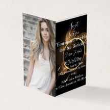 Foto Dourada e Black Sweet 16