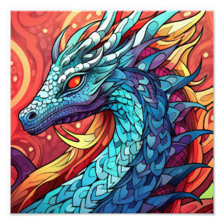 Foto Dragão de fantasia colorida