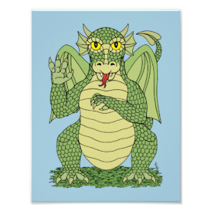 Foto Dragão Verde