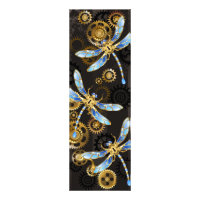 Dragões-do-galho-do-mar em fundo listrado castanho