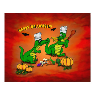 Foto Dragões - Feliz Halloween! Hoje eu cozinho
