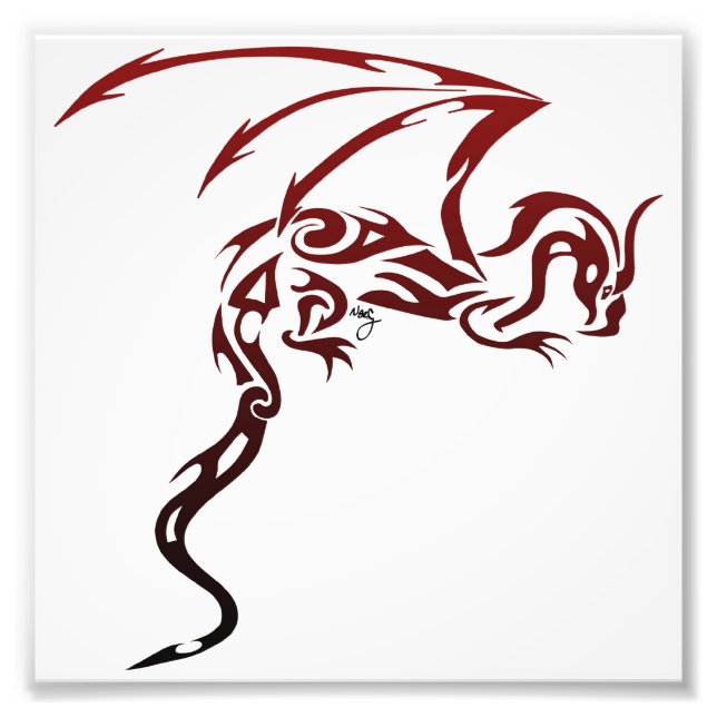 Foto Dragon Impressão (Frente)