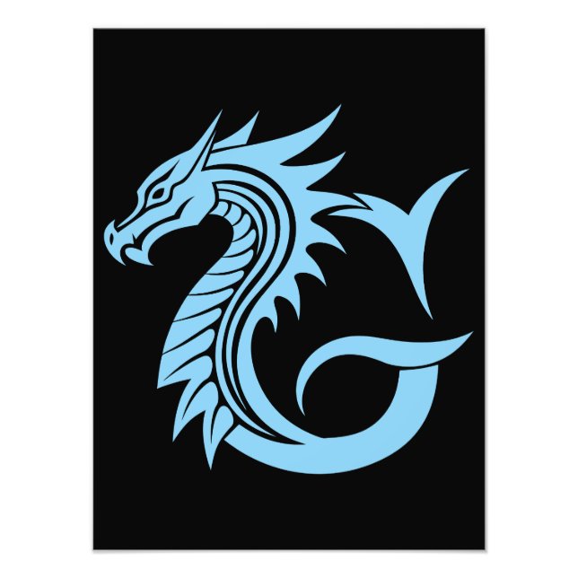 Foto Dragon Styled Letter G, Dragon Alphabet, Monogram (Frente)