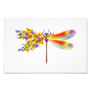 Foto Dragonfly Amarelo
