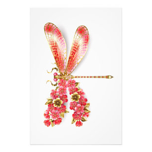 Foto Dragonfly com joalheria sakura