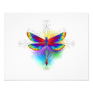 Foto Dragonfly Poligonal