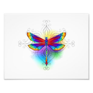 Foto Dragonfly Poligonal