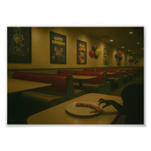 Foto Dreamcore Restaurant with Entity - Liminal Surreal