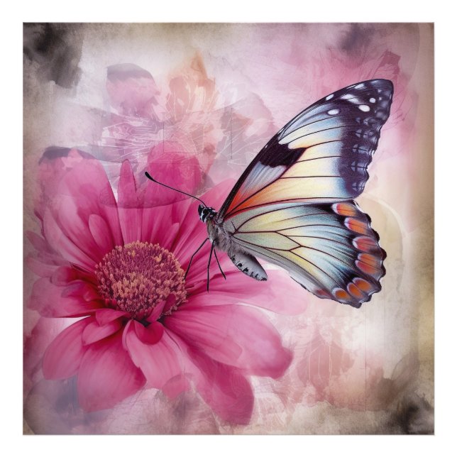 Foto Dreamfly na Canvas Floral (Frente)