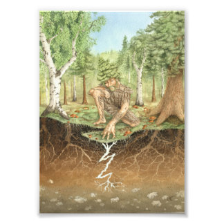 Foto Dryad de fungos Mycorrhizal