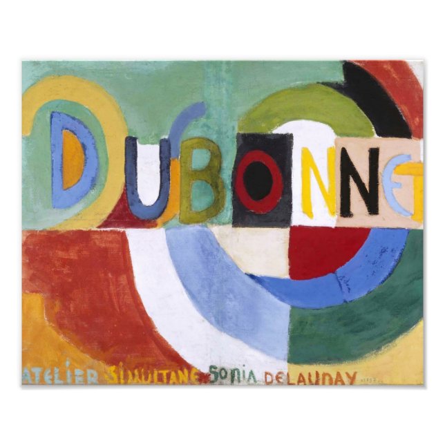 Foto Dubonnet | Sonia Delaunay | (Frente)
