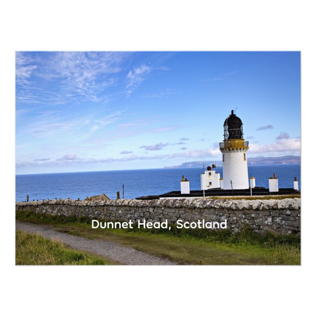 Foto Dunnet Head, Escócia, (Frente)