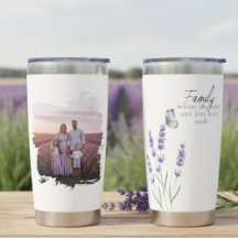 Foto e Citação da Família Lavanda