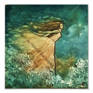 Foto E ela confiou em sua jornada...