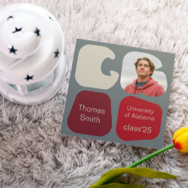 Foto e Formas de Anúncio de Graduação Moderna