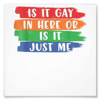 Foto É Gay Aqui Ou Sou Apenas Eu Lésbica Gay LGB