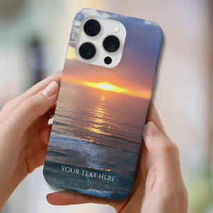 Foto e Texto Personalizados do Pôr do Sol