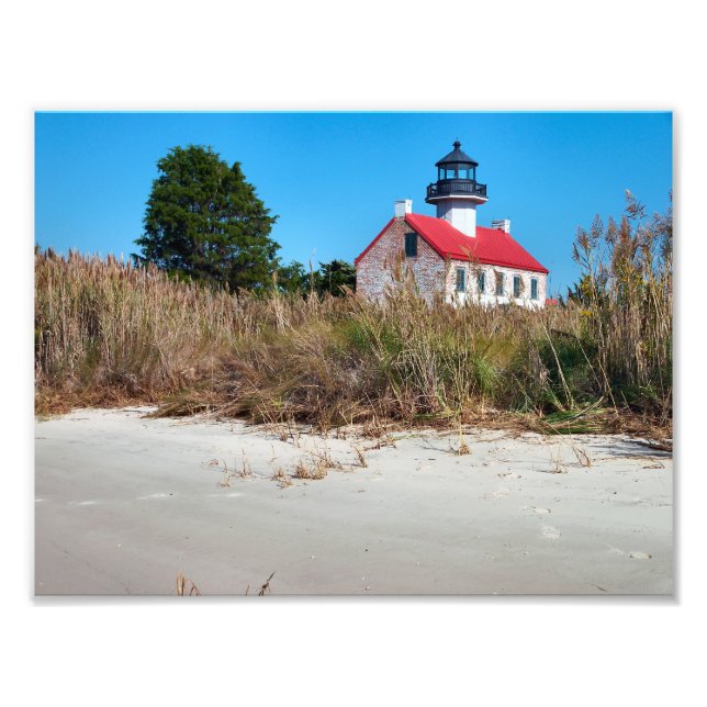 Foto East Point Lighthouse, Nova Jersey Photo (Frente)