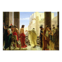 Ecce Homo, 1871 por Antonio Ciseri