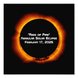 Foto Eclipse Solar Anelar de 2026