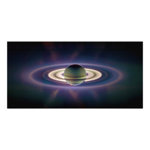 Foto Eclipse Solar de Saturno da nave Cassini