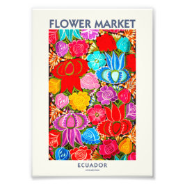 FOTO ECUADOR FLOWER MARKET | DIGITAL VERSION
