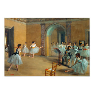 Foto Edgar Degas A Dança Foyer na Ópera