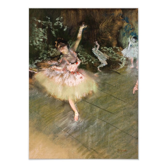 Foto Edgar Degas - A Estrela 1878 (Frente)