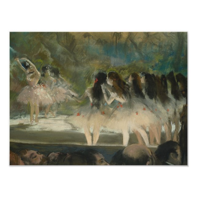 Foto Edgar Degas - Balé na Ópera de Paris (Frente)