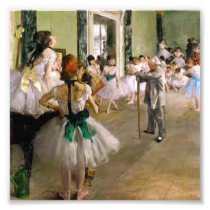 Foto Edgar Degas Classe de Dança