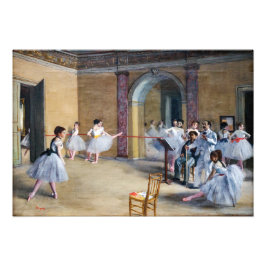 Foto Edgar Degas - Dance Foyer, Opera rue Le Peletier