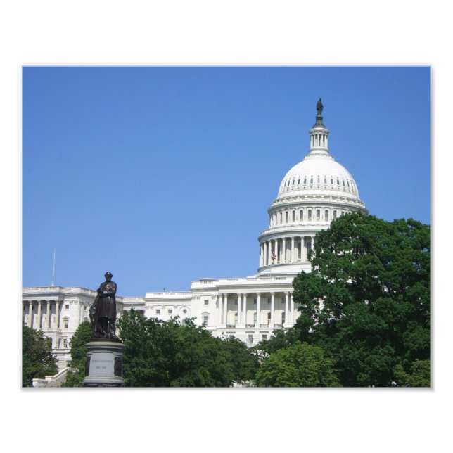 Foto Edifício do Capitólio em Washington DC (Frente)