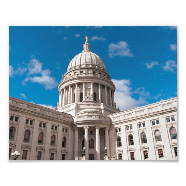 Foto Edifício do Capitólio Estadual de Wisconsin (Frente)