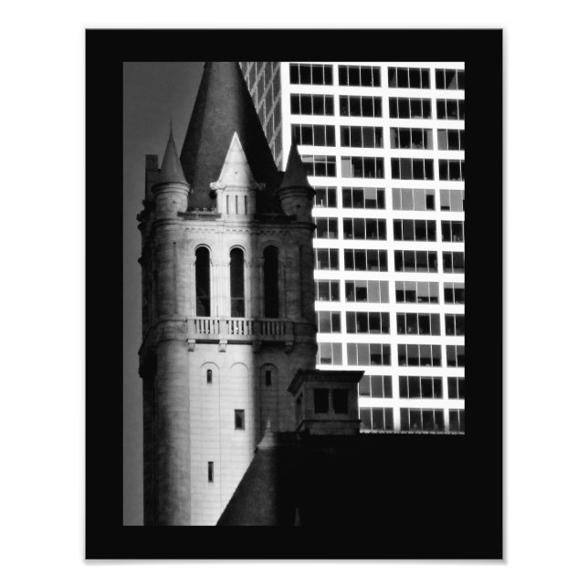 Foto Edifícios tradicionais e modernos (Frente)