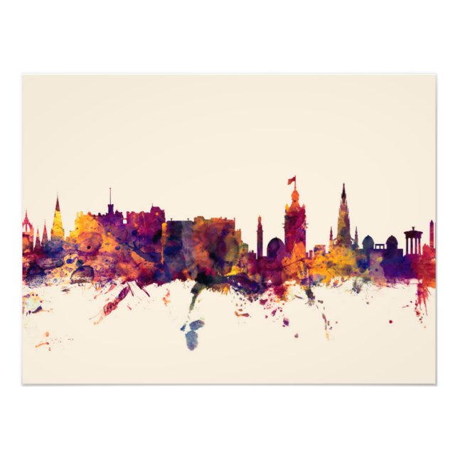 Foto Edinburgh Scotland Skyline (Frente)