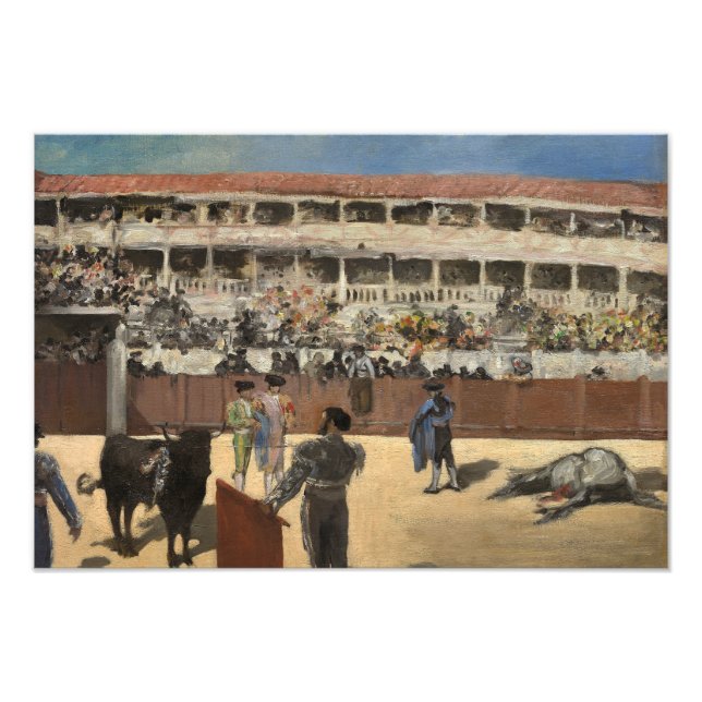Foto Edouard Manet - Luta em Massa (Frente)