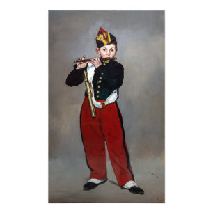 Foto Edouard Manet - O Fifer / Jovem Flautista